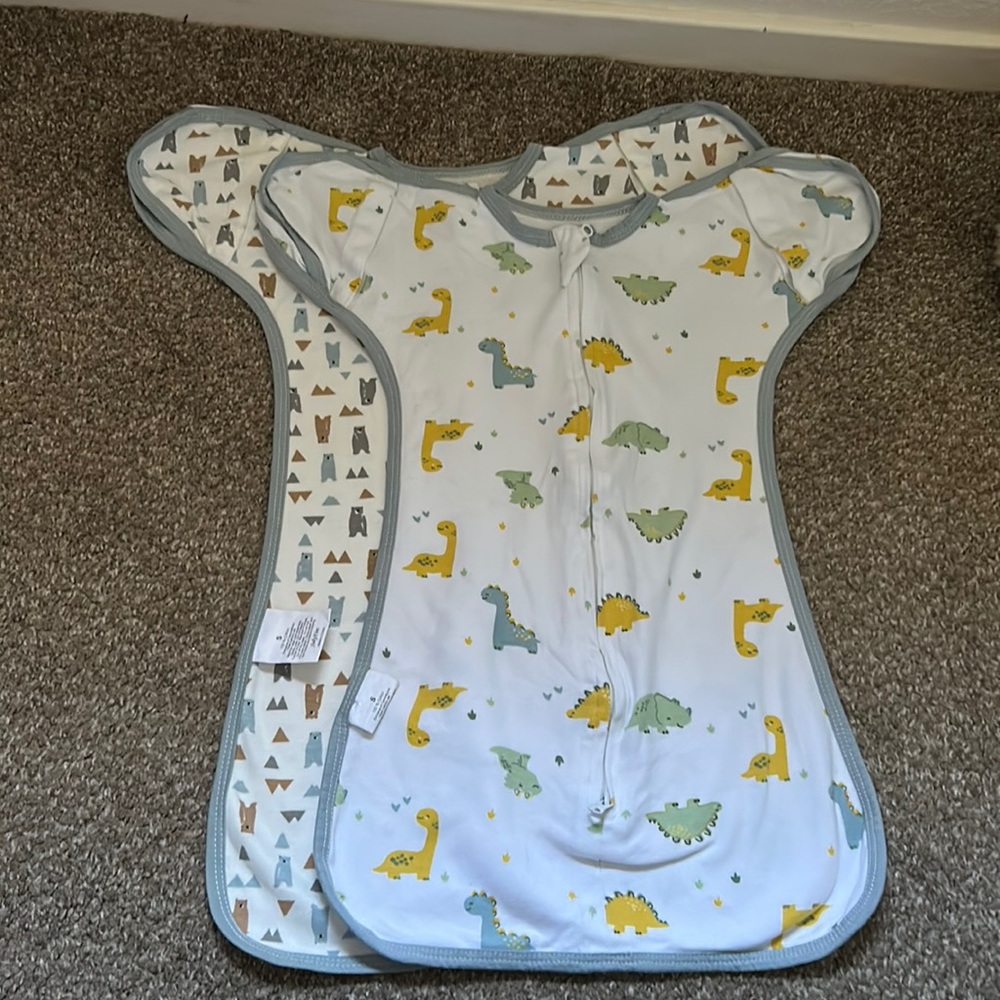 2 sleepers that resemble a “swaddle up” sleeper